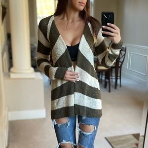 Daytrip Striped Cardigan